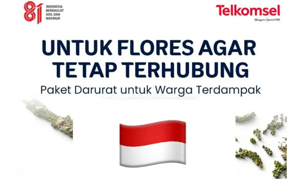 Telkomsel Memulihkan 85 Persen Jaringan di Flores Pascagempa M7,7 NTT