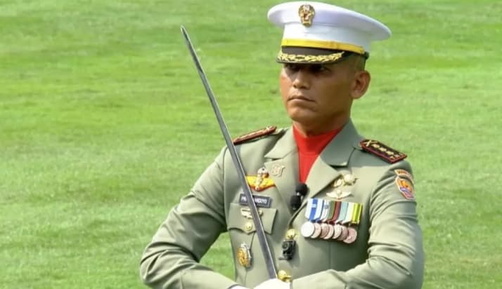 Kolonel Priyo Handoyo Memimpin Upacara Detik-Detik Proklamasi HUT Ke-81 RI di Istana Merdeka