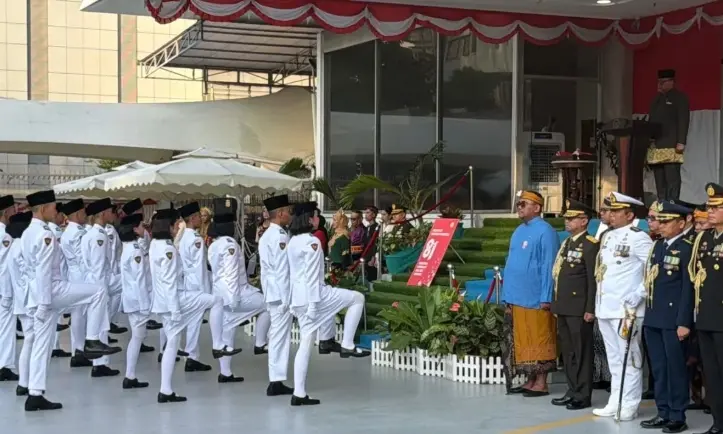 Ratusan Diaspora Indonesia Ikuti Upacara HUT Ke-81 RI di KBRI Kuala Lumpur