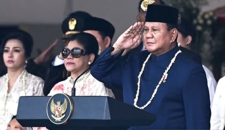 Prabowo Bangga Upacara HUT ke-81 RI di Istana Berjalan Tertib dan Khidmat