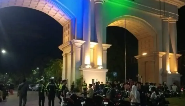 Polres Muaro Jambi Amankan 72 Kendaraan dalam Razia Malam untuk Cegah Geng Motor dan Balap Liar