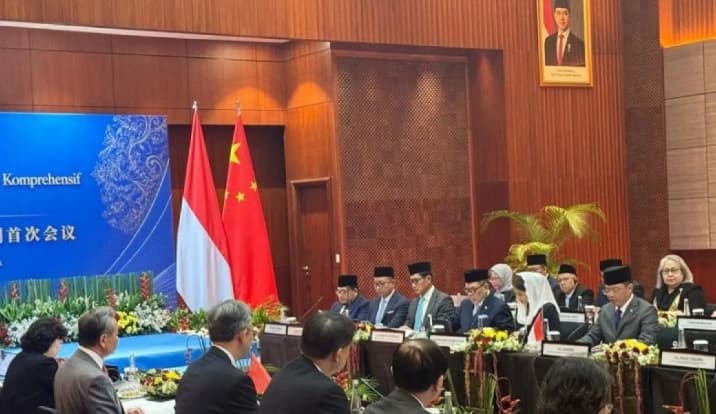 Indonesia dan China Luncurkan Dialog Strategis untuk Perkuat Kemitraan di Lima Pilar