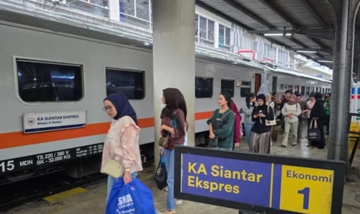 KAI Sumut Catat 1,13 Juta Pelanggan Manfaatkan Kereta Bersubsidi hingga Juli 2026