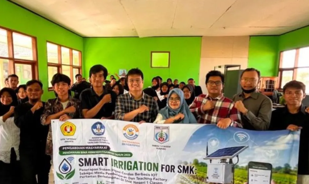 UPNVJ Terapkan Irigasi Cerdas Berbasis IoT dan Tenaga Surya untuk Pertanian Berkelanjutan