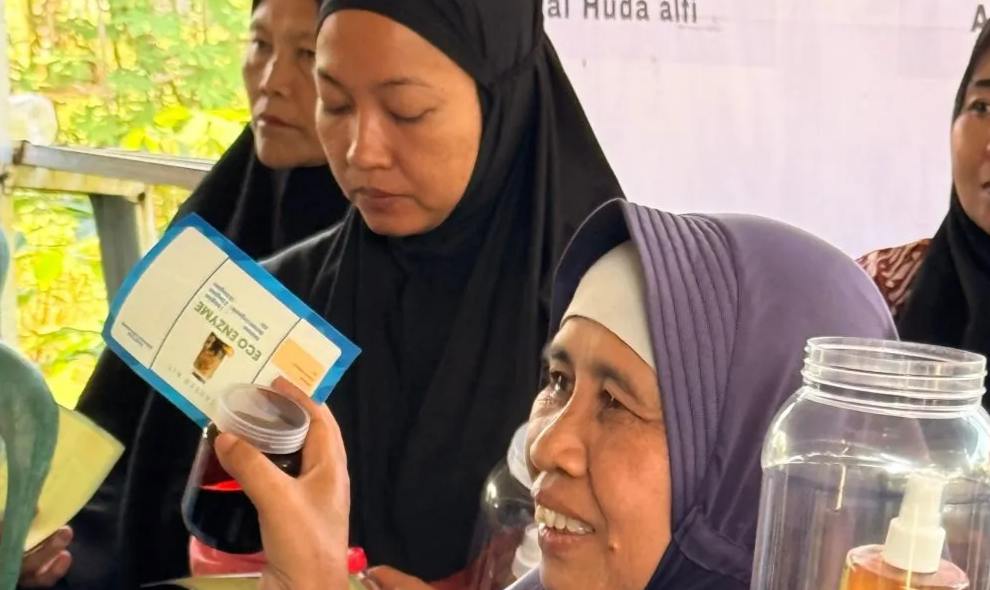 Warga Desa Benteng Olah Sampah Organik Jadi Ekoenzim, Bisa Dimanfaatkan hingga Membuat Sabun