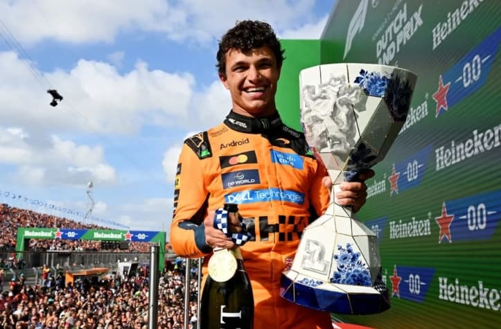 Norris Menjuarai GP Belanda 2026, Verstappen Gagal Finis akibat Kecelakaan