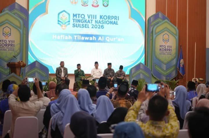 MTQ VIII Korpri Nasional 2026 Diikuti 117 Kafilah dan 1.173 Peserta di Makassar