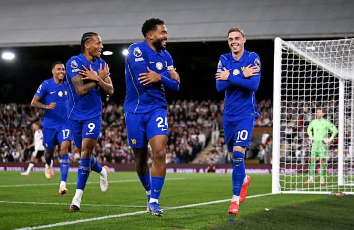 Chelsea Menang Dramatis 3-2 atas Fulham, Joao Pedro Buka Gol dalam 31 Detik