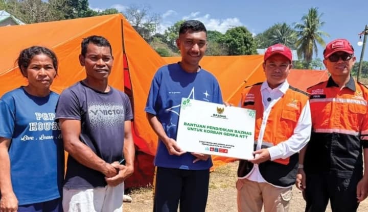 Baznas Siapkan Beasiswa bagi 1.000 Mahasiswa dari Keluarga Terdampak Gempa NTT