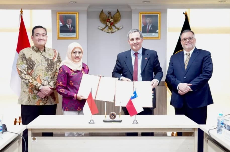 Indonesia dan Chile Perkuat Kerja Sama SPS untuk Memperluas Perdagangan Pertanian dan Perikanan