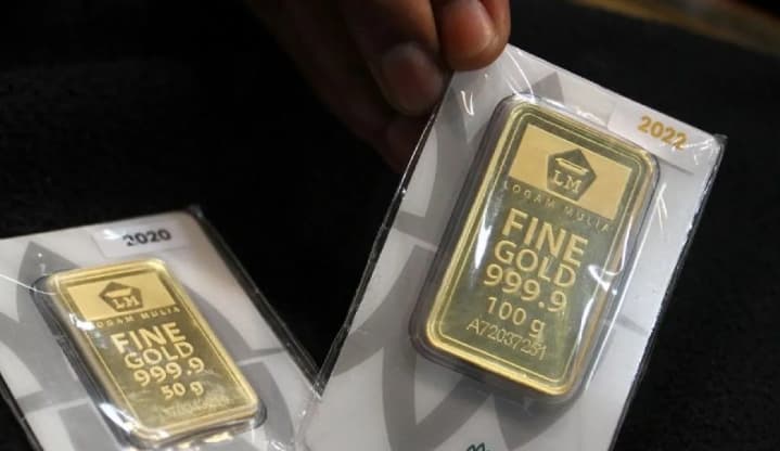 Harga Emas Antam Anjlok Rp48.000, Kini Dibanderol Rp2,67 Juta per Gram