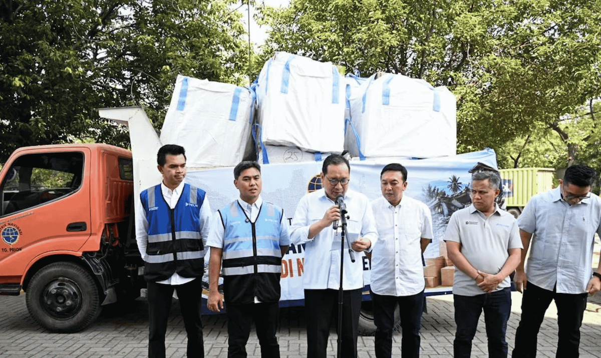 Kemenhub Kirim 7,9 Ton Bantuan melalui Jalur Laut untuk Korban Gempa NTT