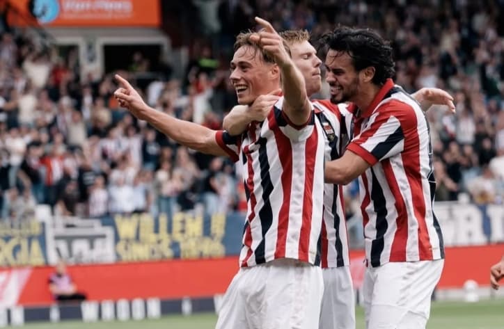Nathan Tjoe-A-On Menyumbang Assist saat Willem II Ditahan Heerenveen 2-2