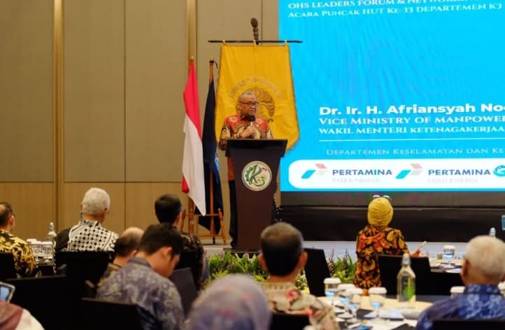 Wamenaker Menyoroti Tingginya Kecelakaan Kerja, Hampir 320 Ribu Klaim Tercatat pada 2025