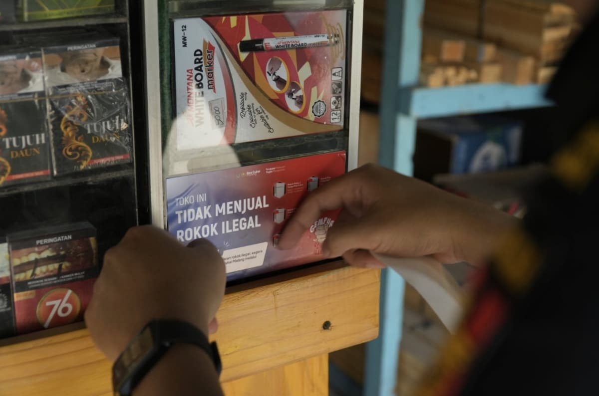 Bea Cukai Malang Libatkan Masyarakat dan Pelaku Usaha untuk Perangi Peredaran Rokok Ilegal