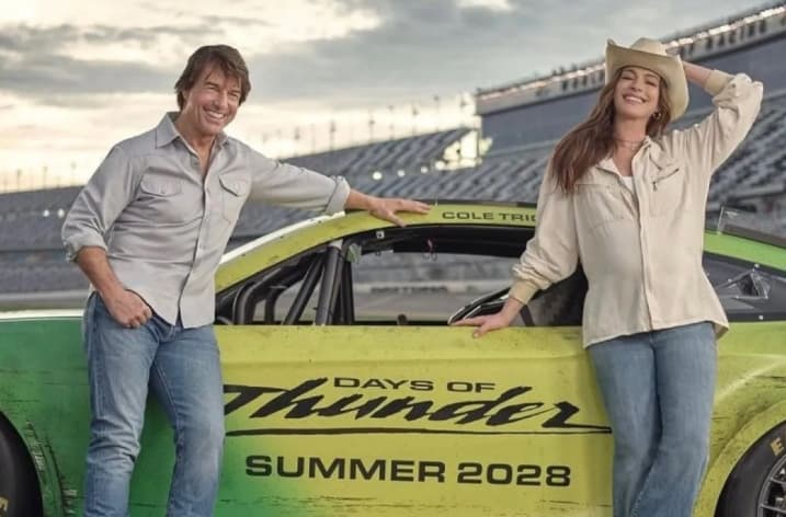 Anne Hathaway Bergabung dengan Tom Cruise dalam Film “Days of Thunder 2”