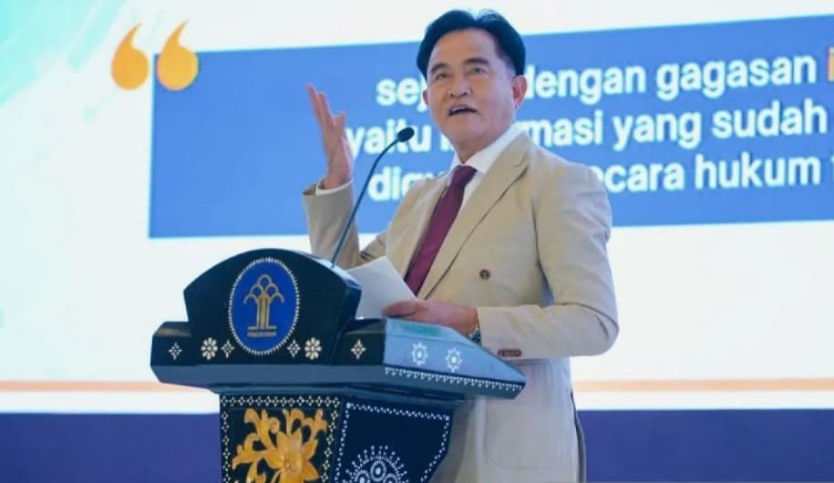 Yusril Dorong Transformasi Layanan AHU Terintegrasi untuk Perkuat Kepercayaan Hukum