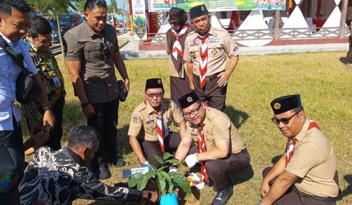 Kabupaten Gowa Jadi Tuan Rumah Kemah Pramuka Madrasah Sulsel yang Diikuti 2.389 Peserta