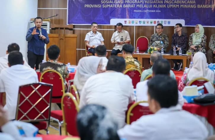 KemenUMKM Menyiapkan Rp115,77 Miliar untuk Memulihkan 38.507 Usaha Mikro Terdampak Bencana di Sumbar