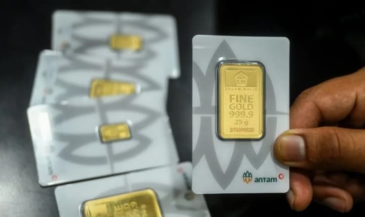 Harga Emas Antam Naik Rp31.000 pada Jumat, Kini Tembus Rp2,67 Juta per Gram