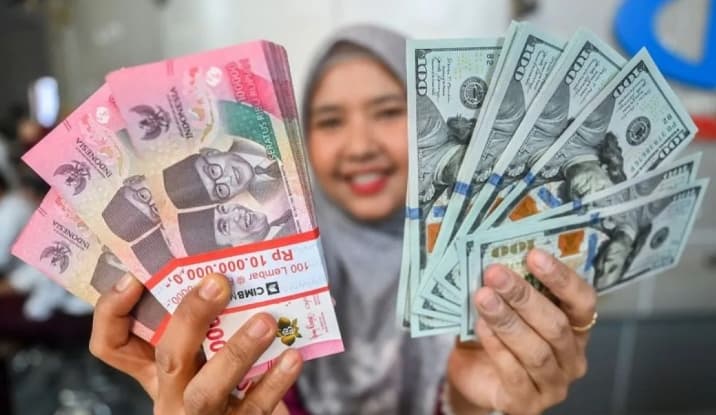 Rupiah Menguat ke Rp17.628 per Dolar AS setelah Pejabat The Fed Beri Sinyal Dovish