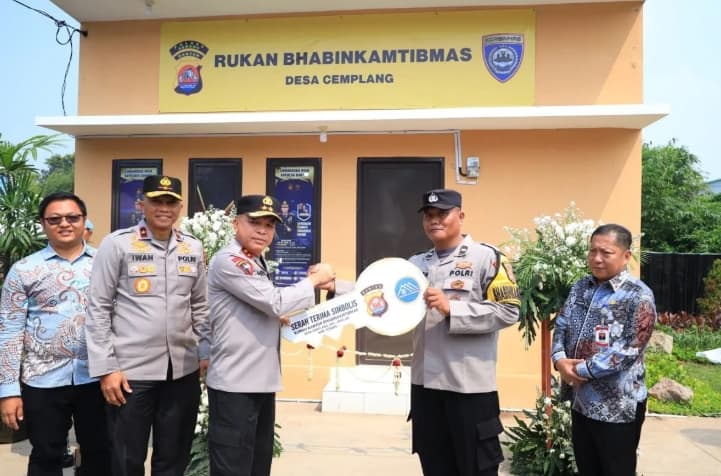 Polda Banten Menghadirkan Rumah Layanan Polisi Pertama di Desa Cemplang untuk Dekatkan Pelayanan Warga