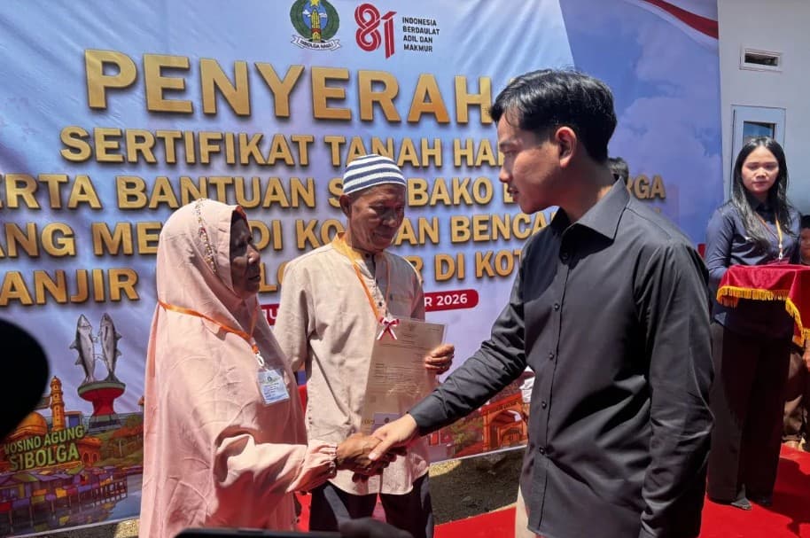 Gibran Meninjau Huntap di Sibolga, 114 Unit Rampung dan Penyelesaian Ditargetkan November 2026