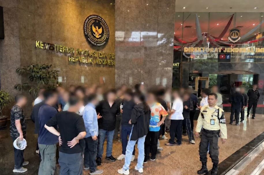 Imigrasi Amankan 55 WNA Tiongkok di Proyek BSD, 53 Orang Diduga Menyalahgunakan Izin Tinggal untuk Bekerja