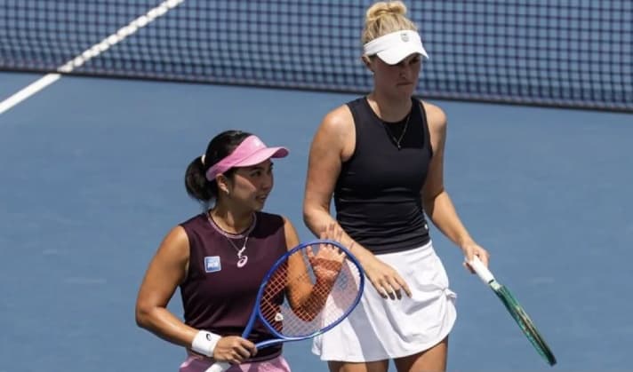 Aldila Sutjiadi dan Erin Routliffe Menang Tiga Set, Tiket Perempat Final US Open 2026 Diamankan