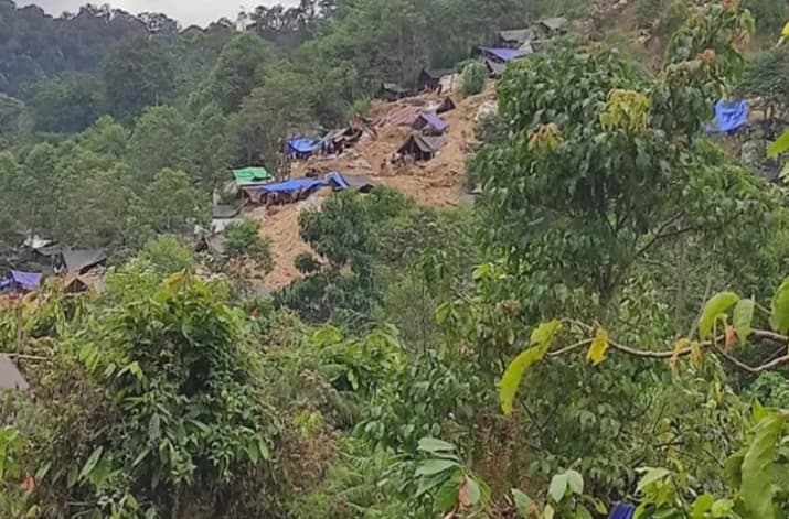 Tambang Emas Tanpa Izin di Dongi Dongi Longsor, Sejumlah Penambang Terluka