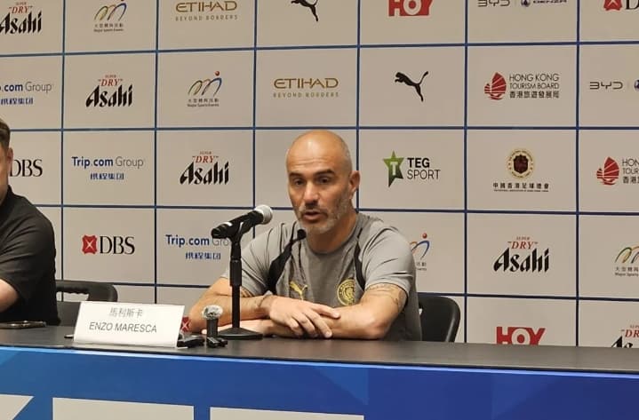 Enzo Maresca Sebut Manchester City Layak Menang meski Bermain dengan 10 Pemain di Derbi Manchester