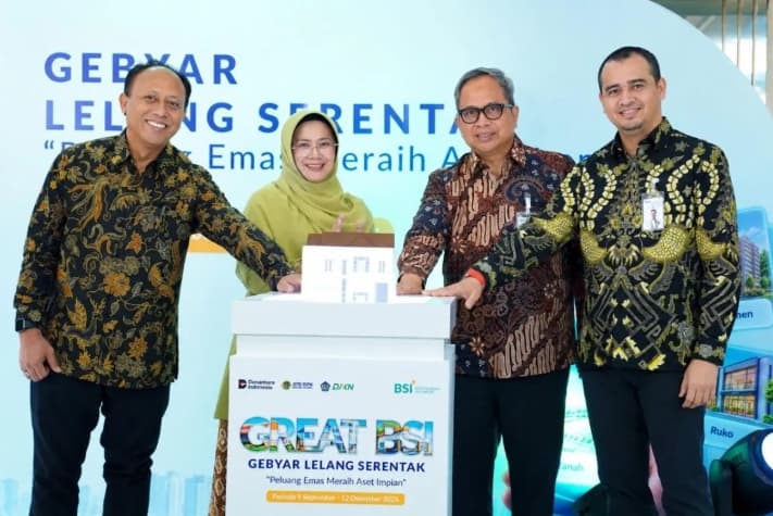 BSI Targetkan 2.000 Lelang melalui GREAT 2026 untuk Pulihkan Aset dan Perbaiki Kualitas Pembiayaan