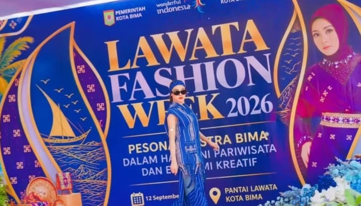 Lawata Fashion Week Pamerkan Tenun Bima kepada Wisatawan dari 15 Negara