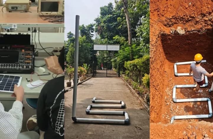Lima Mahasiswa UI Rancang ADEM, Sistem Pendingin Ruangan Hemat Energi Berbasis Suhu Tanah dan Tenaga Surya