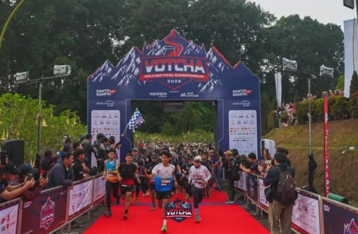 Sebanyak 1.765 Pelari dari 15 Negara Meramaikan VOTCHA 2026 di Tangkuban Perahu