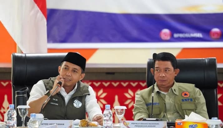 Menhut Minta Dana Banpres Karhutla Dikelola Transparan, Sumsel dan Empat Kabupaten Terima Rp100 Miliar