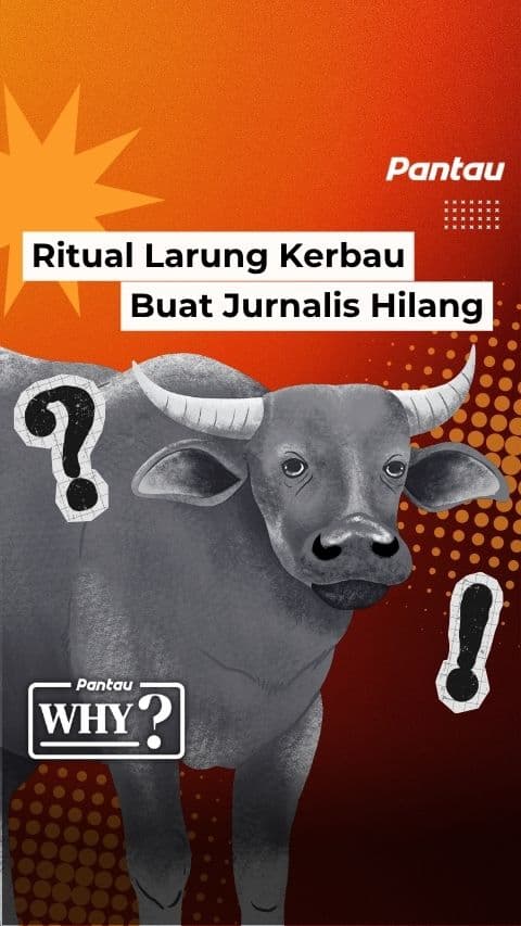 RITUAL LARUNG KERBAU BUAT JURNALIS HILANG