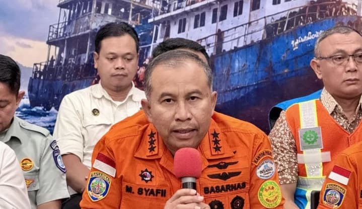 Basarnas Siapkan Operasi Salvage KM Virgo dengan Bantuan Tim Ahli Hong Kong dan Amerika Serikat