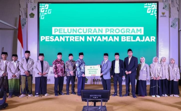 Baznas dan Kemenag Salurkan Rp17,5 Miliar untuk Tingkatkan Sarana 700 Pesantren