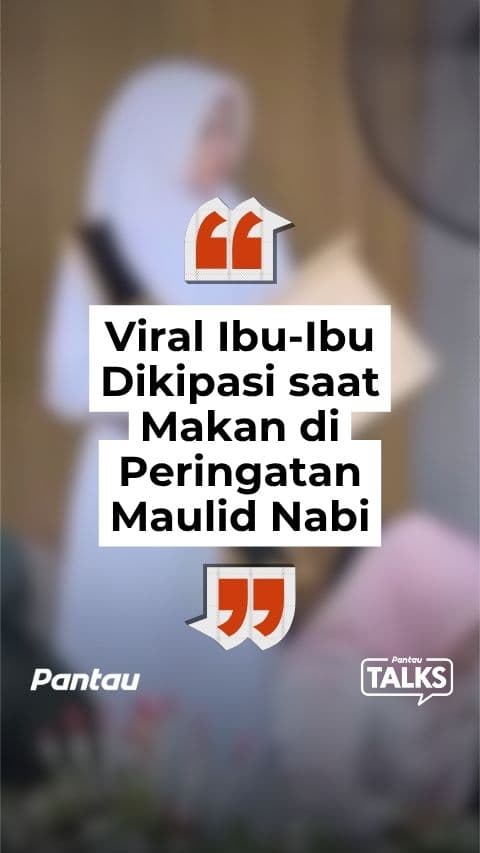 VIRAL IBU IBU DIKIPASI SAAT MAKAN