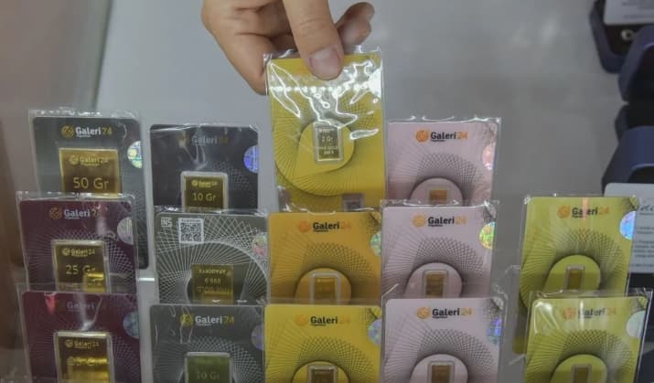 Harga Emas Galeri24, Antam, dan UBS di Pegadaian Serempak Naik pada Jumat