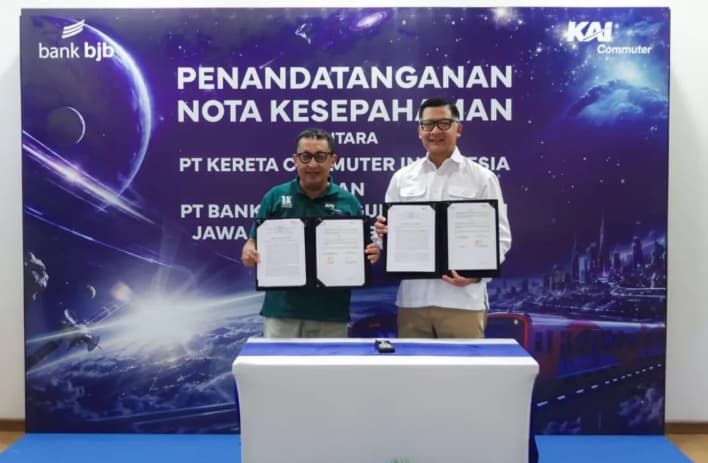 Bank bjb dan KAI Commuter Perkuat Transaksi Digital, KMT hingga C-Access Bakal Terintegrasi