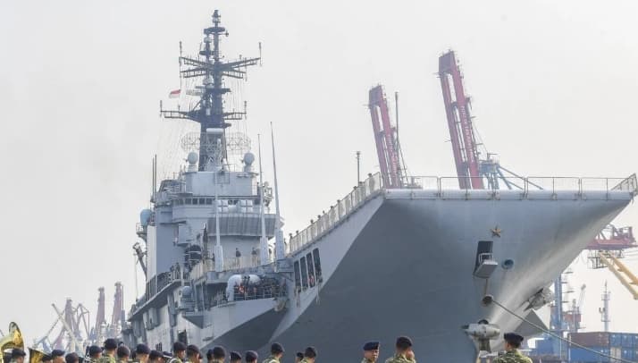Garibaldi Tiba di Indonesia, TNI Siapkan Kapal Induk untuk Operasi Helikopter hingga Misi Kemanusiaan