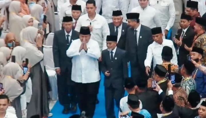 Presiden Prabowo Menghadiri Syukuran 100 Tahun Pondok Modern Darussalam Gontor di Ponorogo