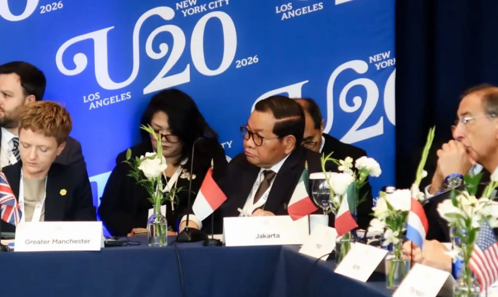 Pramono Paparkan Ekonomi Jakarta Tumbuh 5,52 Persen di Forum U20 New York