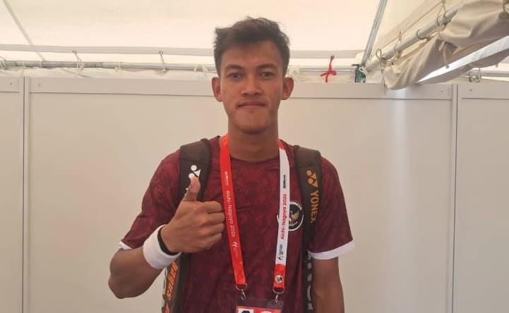 Bagus Pradewa Bertekad Tingkatkan Kemampuan Soft Tennis Usai Takluk dari Pemain Jepang