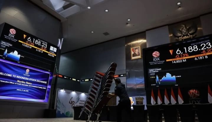 IHSG Dibuka Melemah 9,93 Poin ke Level 6.364 pada Perdagangan Kamis