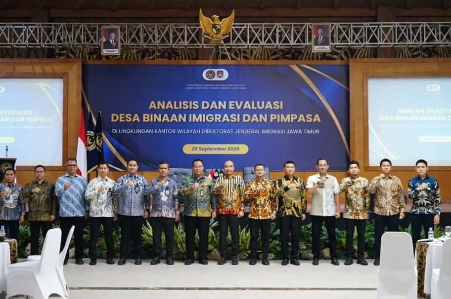 Imigrasi Jawa Timur Perkuat Pengawasan Berbasis Desa untuk Cegah TPPO dan Penyelundupan Manusia