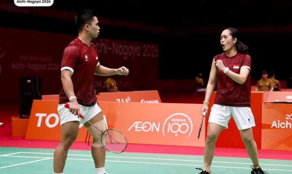 Amri/Nita Lolos ke Semifinal Asian Games 2026, Ganda Campuran Indonesia Pastikan Medali