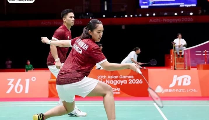 Amri/Nita Tembus Final pada Debut Asian Games Usai Taklukkan Ganda China